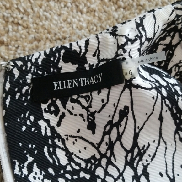 ❤EUC❤ Ellen Tracy Womens Beaded Dress size 6 - Picture 5 of 8